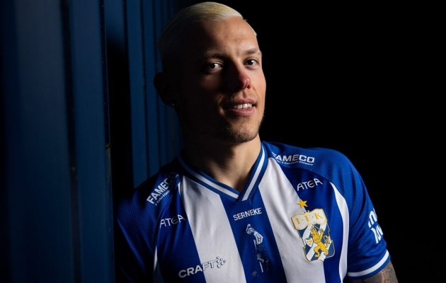 Göteborgi IFK ostis DC Unitedilt Erik Sorga mängijaõigused ja sõlmis ründajaga nelja-aastase lepingu. Foto: Göteborgi IFK kodulehekülg