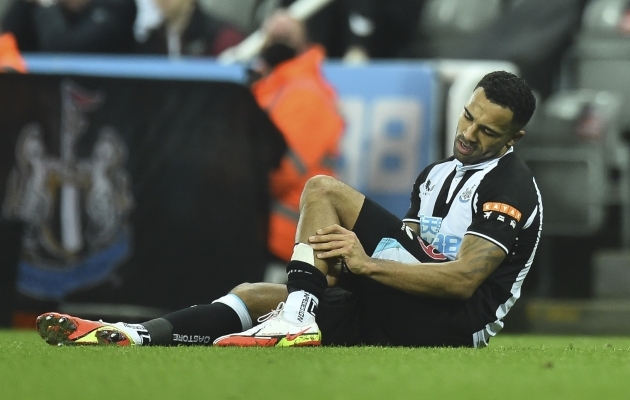 Newcastle'i parim väravakütt peab kaheksa nädalat pausi pidama