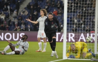 Nädala eest koduväljaku debüüdi teinud Ramos lõi PSG särgis esimese värava