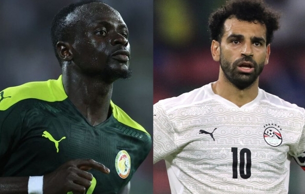 Klubikaaslased Sadio Mane ja Mohamed Salah peavad omavahel välja selgitama Aafrika meistrivõistluste võitja. Foto: Scanpix / Kenzo Tribouillard / AFP / Mohamed Abd El Ghany / Reuters
