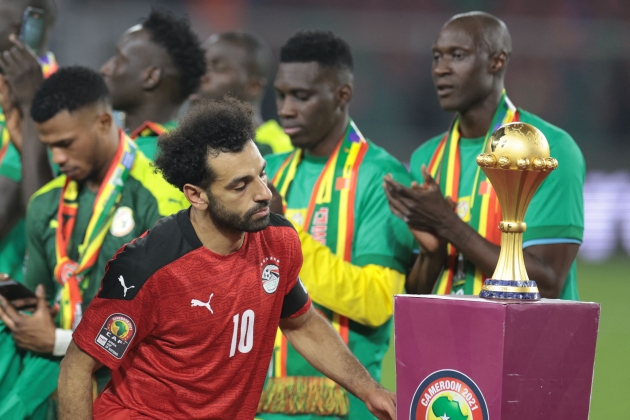 Mohamed Salah on kaks korda finaali jõudnud, aga karikat ainult kõrvalt näinud. Foto: Scanpix / Kenzo Tribouillard / AFP