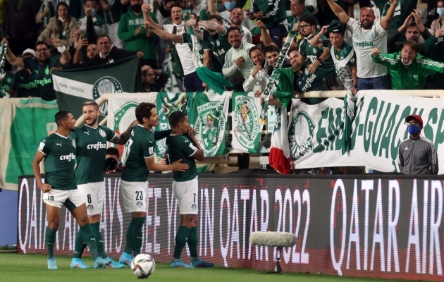 Palmeiras pääses esimest korda klubide MM-i finaali. Foto: Scanpix / Matthew Childs / Reuters