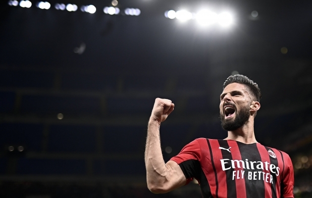 Jälle Giroud ja jälle kaks ehk Milan astus karikale enesekindlalt lähemale