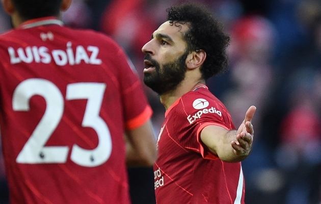 Mane tõmbas Liverpooli jukerdava masinavärgi jalgrattaga käima, Salah tähistas järgmist verstaposti