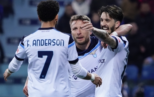 Lazio tegi Cagliari vingele seeriale järsu lõpu ja hoiab end suures mängus