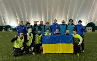 III liiga klubi kogus Ukraina toetuseks 2000 eurot