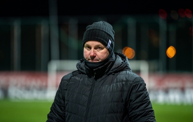 Tabasalu peatreener Risto Sarapik. Foto: Liisi Troska / jalgpall.ee