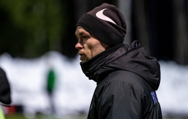 Tallinna FC Flora peatreener Jürgen Henn. Foto: Liisi Troska / jalgpall.ee