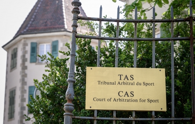 Rahvusvahelise Spordikohtu (CAS) peakorter Lausanne'is. Foto: Scanpix / AFP / Fabrice Coffrini