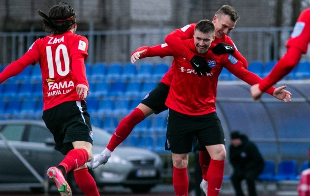 Narva publikul on, mida oodata: Pevtsov hüppas lumme tagurpidi saltoga
