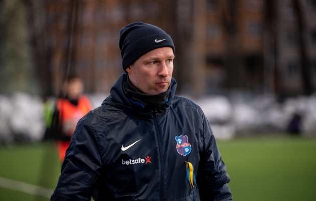 Paide peatreener Karel Voolaid. Foto: Liisi Troska / jalgpall.ee
