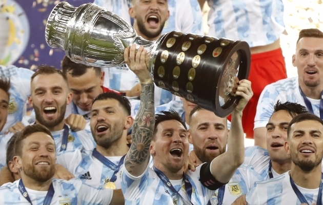 Argentina on valitsev Lõuna-Ameerika meister. Foto: Scanpix / Andre Penner / AP Photo
