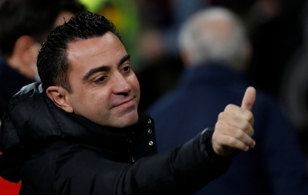 Barcelona peatreener Xavi Hernandez. Foto: Scanpix / Javier Barbancho / Reuters