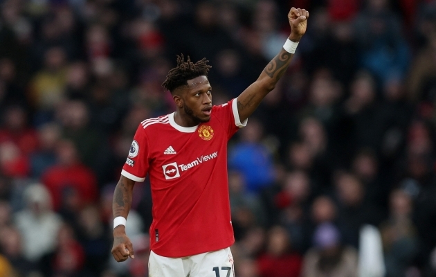 Fred päästis oma juubelimängus Manchester Unitedile punkti