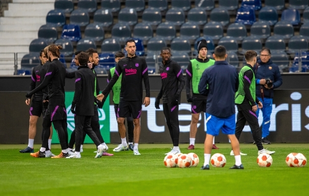 Barcelona jaoks ei m&auml;ngi rolli, et esimene kohtumine v&otilde;&otilde;rsil m&auml;ngitakse. Foto: Scanpix / Constantin Zinn / EPA