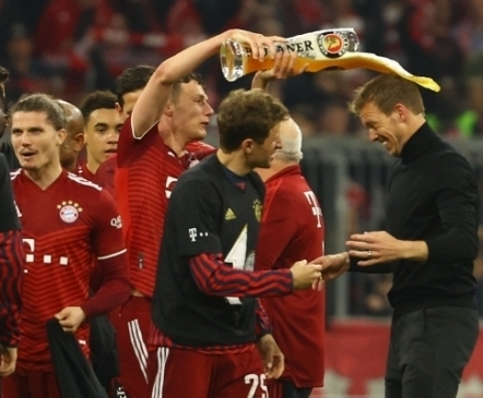 Loe järele: Bayern kindlustas kümnenda järjestikuse ja Nagelsmann oma esimese Saksamaa meistritiitli