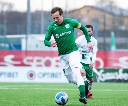 Konstantin Vassiljev lubas oma meeskonnale Levadia kulul magusa komplimendi