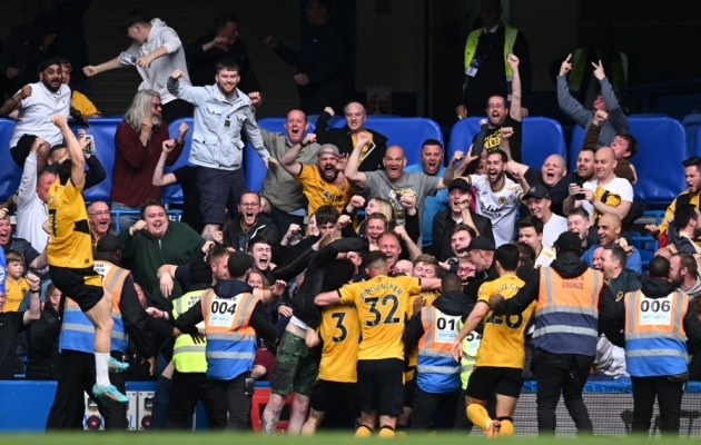 Wolves tegi imelise tagasituleku ning röövis Chelseat seitsmendal üleminutil