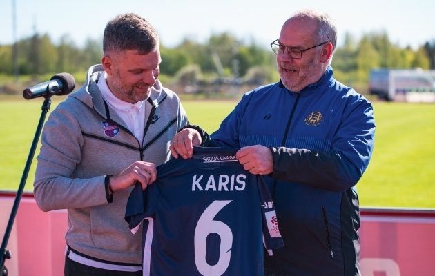 Video: vaata, kuidas Eesti president külastas Paide kodumängu