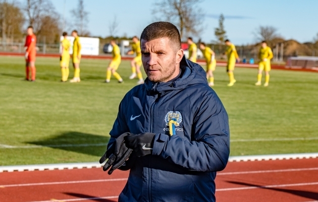 Kuressaare peatreener Roman Kožuhhovski. Foto: Allan Mehik