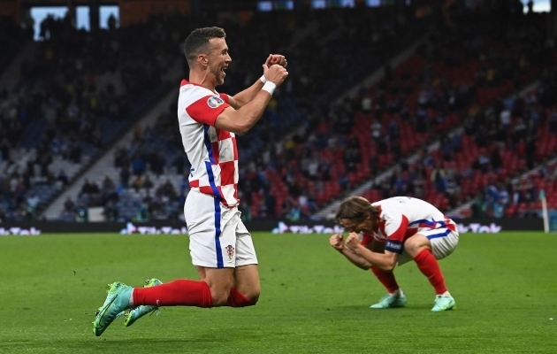 Ivan Perišic eelmisel EM-finaalturniiril. Foto: Scanpix / Paul Ellis / Reuters