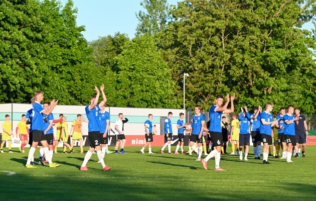 Balti turniirile sõitvas noormeeste U19 koondises on enim pallureid Nõmme Unitedist, Kalevist ja Florast