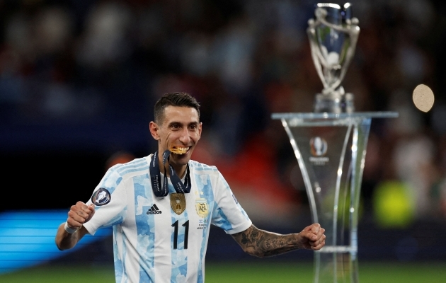 Di Maria: Copa America võiduga muutus kõik  (Mancini: Argentina oli parem) 