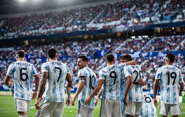 Kas Lionel Messi suudab kaaslastega lõpuks maailmameistriks tulla? Foto: Brit Maria Tael