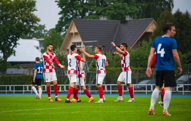 Tipphetked: Horvaatia noored lõid Eestile pooled väravad juba 13. minutiks
