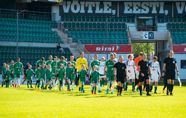 Eesti tippklubid lähenevad hooaja tähtsaimatele mängudele. Foto: Liisi Troska / jalgpall.ee