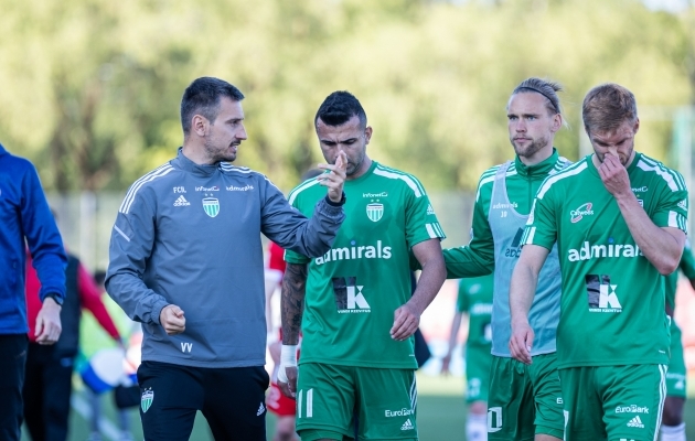 Vladimir Vassiljev: saime Honkaga väga hea mängu ja Trans andis ka hea sparringu
