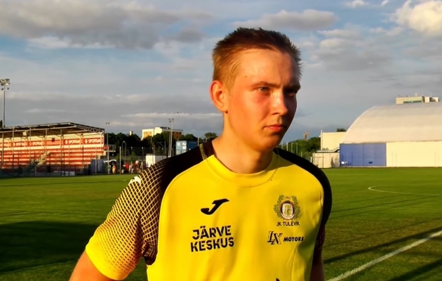 Gustav-Hendrik Seeder. Foto: Soccernet TV kuvatõmmis