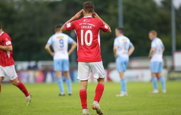 Tõeline võitude õhtu: ka Liivak ja Sligo Rovers olid Konverentsiliigas edukad