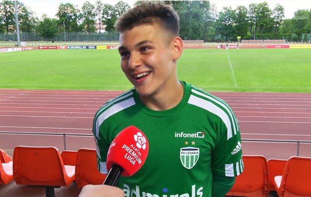 Patrik Kristal tegi Eesti jalgpalli ajalugu. Foto: Soccernet.ee