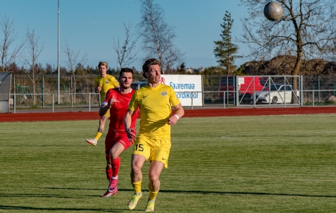 VAATA JÄRELE: saarlased ei soovinud viigimeistrid olla ning võtsid hilise penalti toel võidu