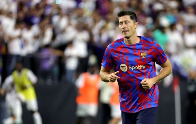 Barcelona särgis debüteerinud Lewandowski: tunnen, et midagi head on tulemas