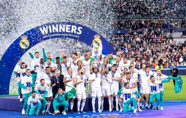 Real Madrid krooniti eelmisel hooajal Meistrite liiga võitjaks. Foto: Scanpix / Mateusz Porzucek / Newspic / ZUMA Press