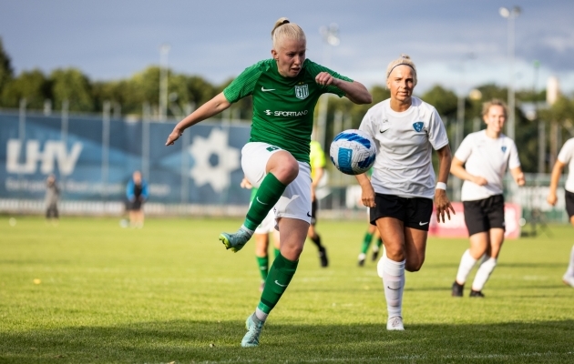 VAATA JÄRELE: Flora naiskond alistas latipõrgete toel oma lähima jälitaja