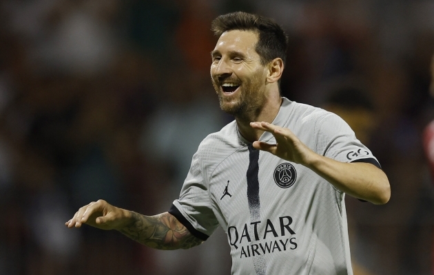 Pariis Saint-Germaini ründaja Lionel Messi. Foto: Scanpix / Reuters / Stephane Mahe