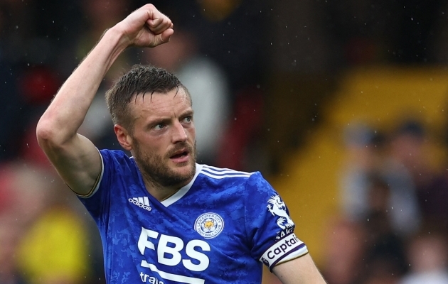 Kümme aastat Leicesteris veetnud Vardy pikendas lepingut veelgi