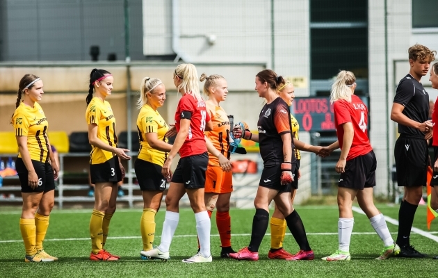 Hüdsi Lootose olematu pingi kiuste tulnud võidust: kõik, kes saavad, mängivad võistkonna nimel  (Toomsalu: peame õppima väravaid lööma) 