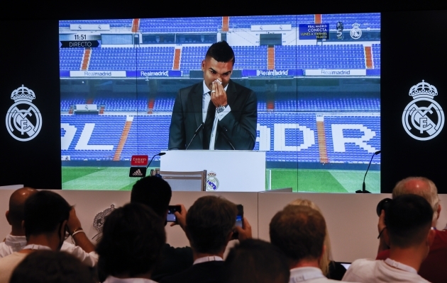Realiga hüvasti jättes nutma puhkenud Casemiro: olen Florentino Perezile lõputult tänulik