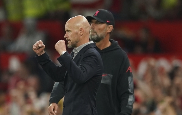 Man Unitedi peatreener ten Hag ühines karistusega, mille ta meeskonnale määras