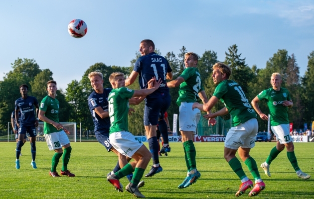 FC Flora võõrustab täna Paide Linnameeskonda. Foto: Liisi Troska / jalgpall.ee