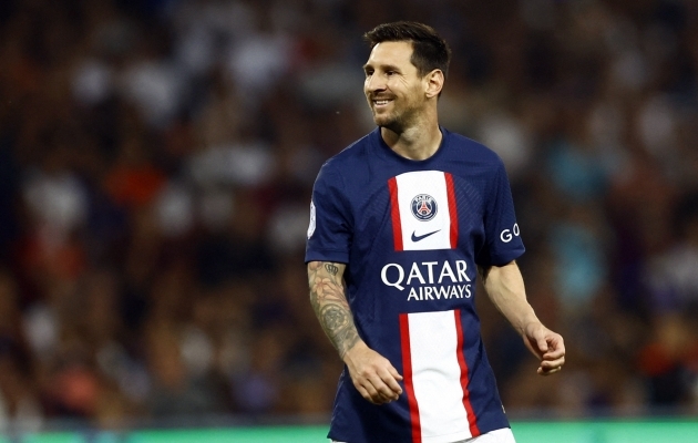 Lionel Messi jagas resultatiivseid sööte. Foto: Scanpix / Stephane Mahe / Reuters