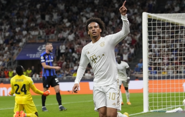 Leroy Sane. Foto: Scanpix / AP Photo / Luca Bruno