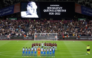 Ametlik: kuninganna surm jätab Inglismaa nädalavahetusel jalgpallita