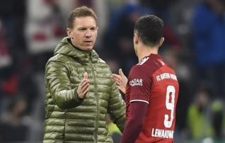 Nagelsmann ootab Lewandowskiga taaskohtumist, Klopp loodab Napoli õudusunenäo unustada