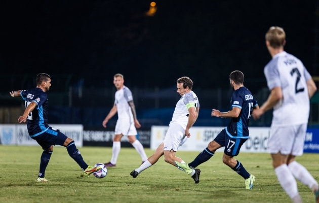 Konstantin Vassiljev sai eile mängida 83 minutit. Foto: Jana Pipar / jalgpall.ee