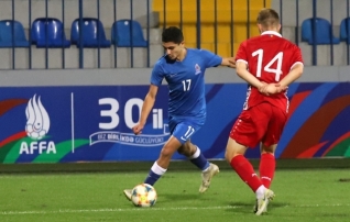 Velijev rassis Aserbaidžaani U21 koondise eest sõprusmängus 75 minutit